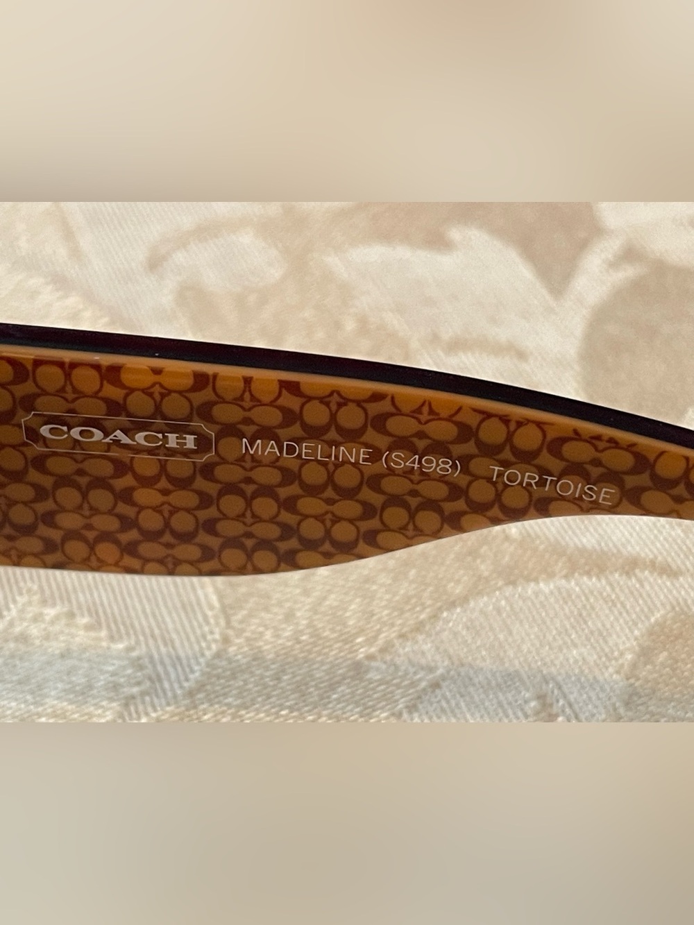 Coach Women's Tortoiseshell Brown Gradient Sunglasses - Picture 4 of 6